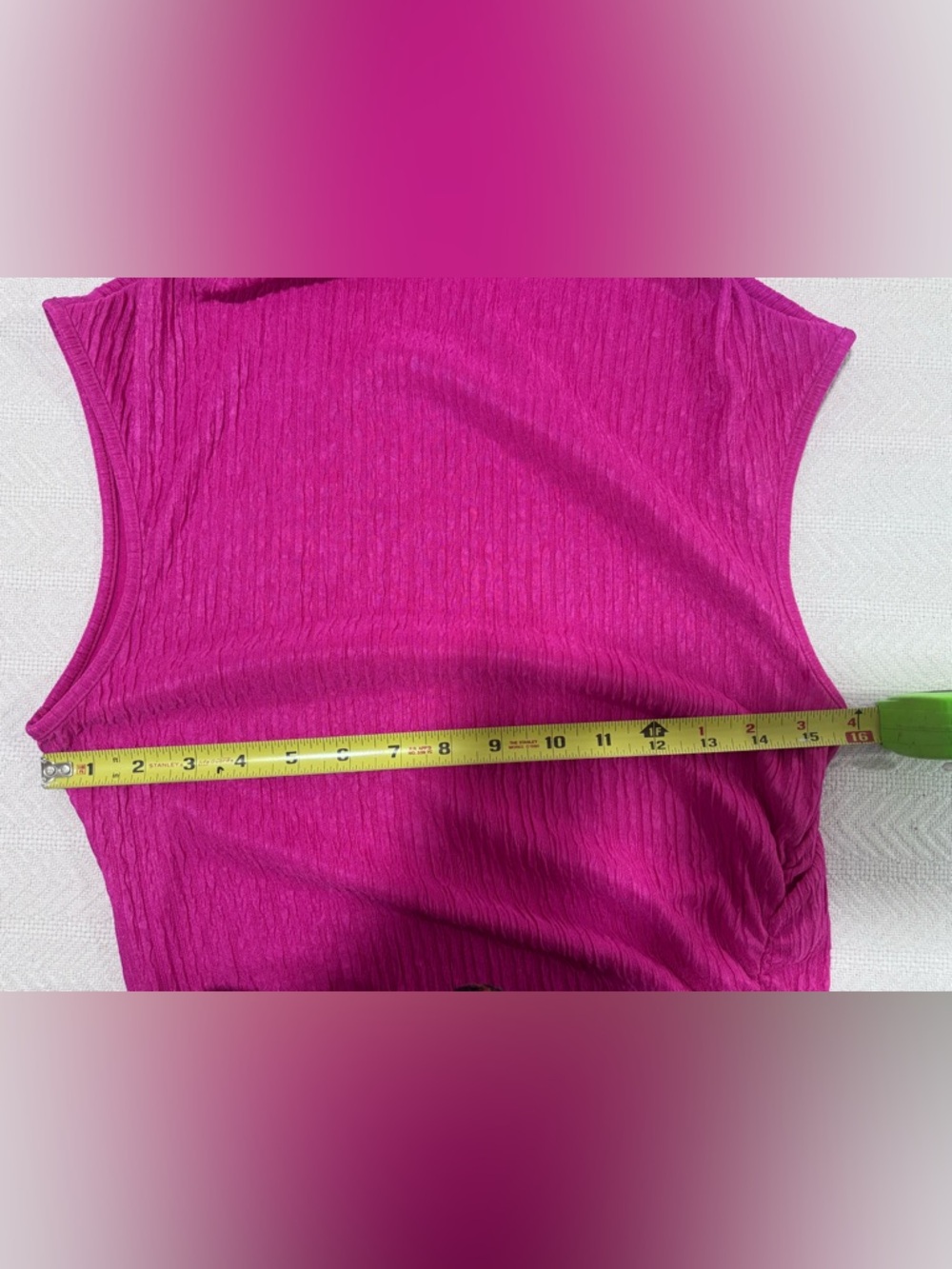 🩷SHEIN Fuchsia Ribbed Ruched Midi Dress - Picture 4 of 11